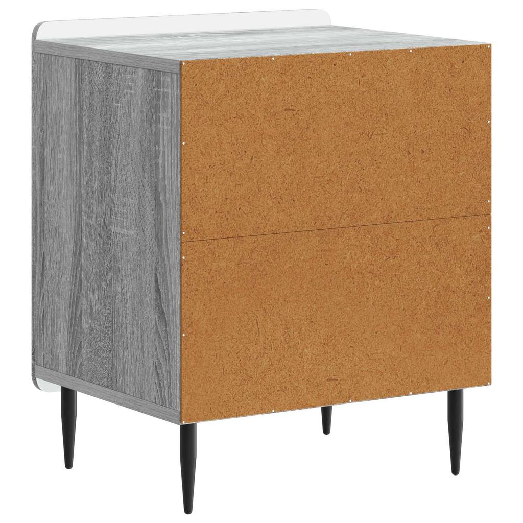 Nightstand Grey Sonoma 43 x 34.5 x 52 cm Particleboard