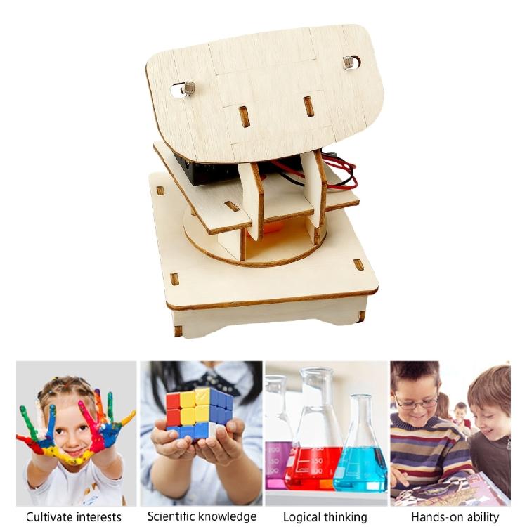 Assembly Wooden Lidar Model Set Wooden Lidar Model Physics Experiment Science Classroom Teaching Aid For Students Kid