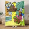 1 ks, Dětská deka Donald Duck & Friends, Útulná přikrývka pro domácí dekoraci, Pohovku, Postel, Cestování, Kempování