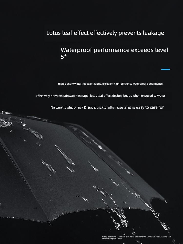 Fully Automatic Umbrella for Women, Dual-Use for Sun and Rain, Reinforced Folding Wind-Resistant Umbrella for Men, Sunshade Umbrella, Uv Protection