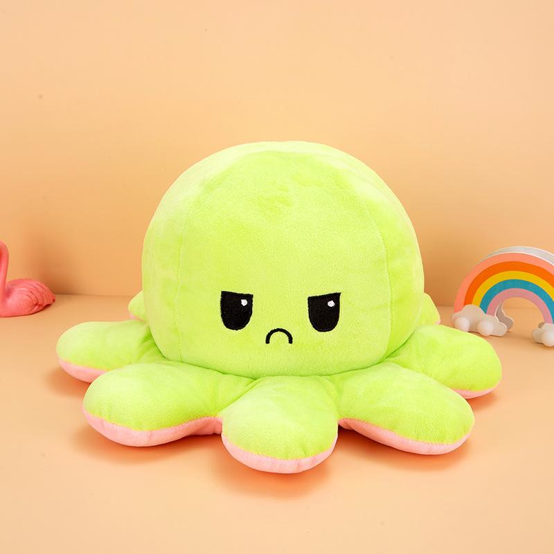 Creative Cute Funny Simulation Flip Octopus Doll Doll Throw Pillow Plush Toy Gift
