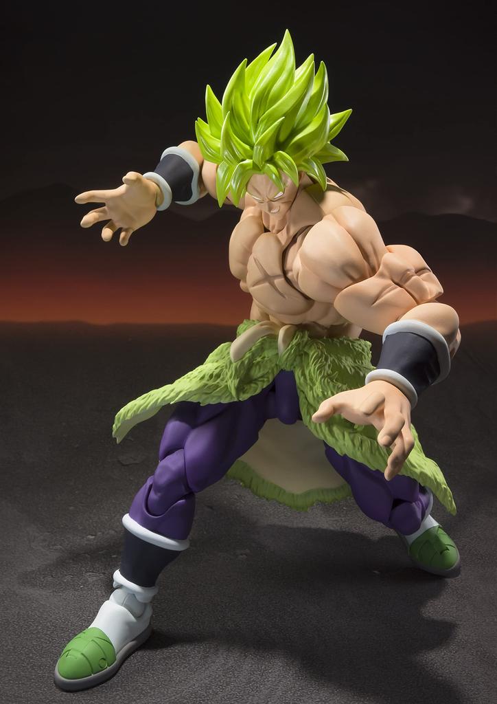 TAMASHII NATIONS Dragon Ball Super Broly Super Saiyan Broly Volledige Kracht Ongeveer 220 mm PVC ABS Geschilderd Beweegbare Figuur S.H.Figuarts &