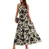 Women's Flowing Dresses Women's Summer Dresses Casual Sleeveless Long Dresses Cute Floral Long Dresses