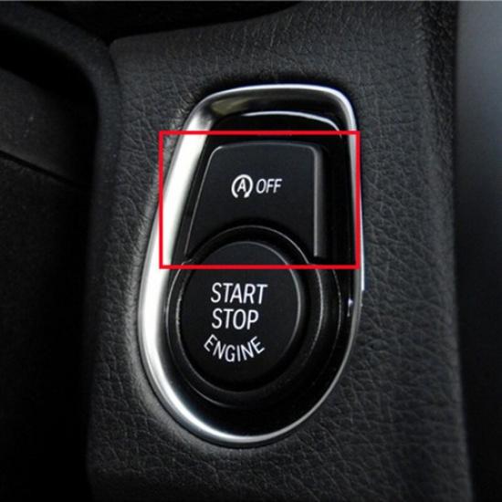 Durable ABS Car Front Start A Off Button Fix Trim For BMW 3 Series F30 2013-2018