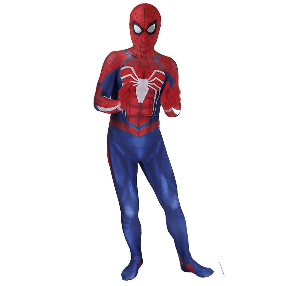 Spider-Man Costume Hero Far From Home Iron Spider 3D Print Bodysuit Halloween Cosplay