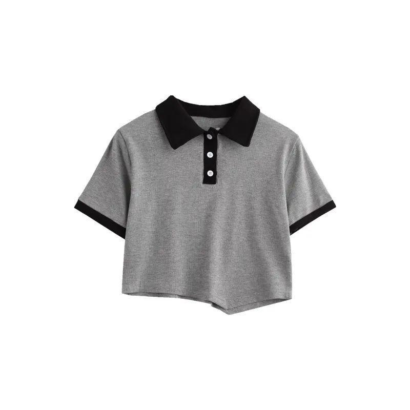 

Women s Summer Tea-Toned Date Set: Asymmetrical Short-Sleeve T-shirt & Casual Slimming Jeans S (recommended for 80-100 kg)