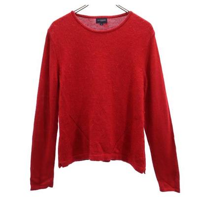 Sanyo Shokai Made In Japan Wool Mohair Blend Golf Long Sleeve Knit Men's Used