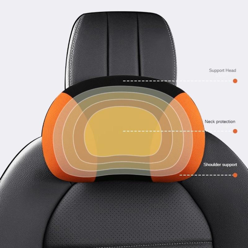 New Memory Foam Car Headrest /lumbar Pillow Neck Pillow  Lumbar Support  Universal for Office and Home Use