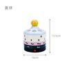 Colorful Rotating Calendar Box Resin Box Ceramic Top Ball Ornament Office Mood Study Instagram Desktop Decoration