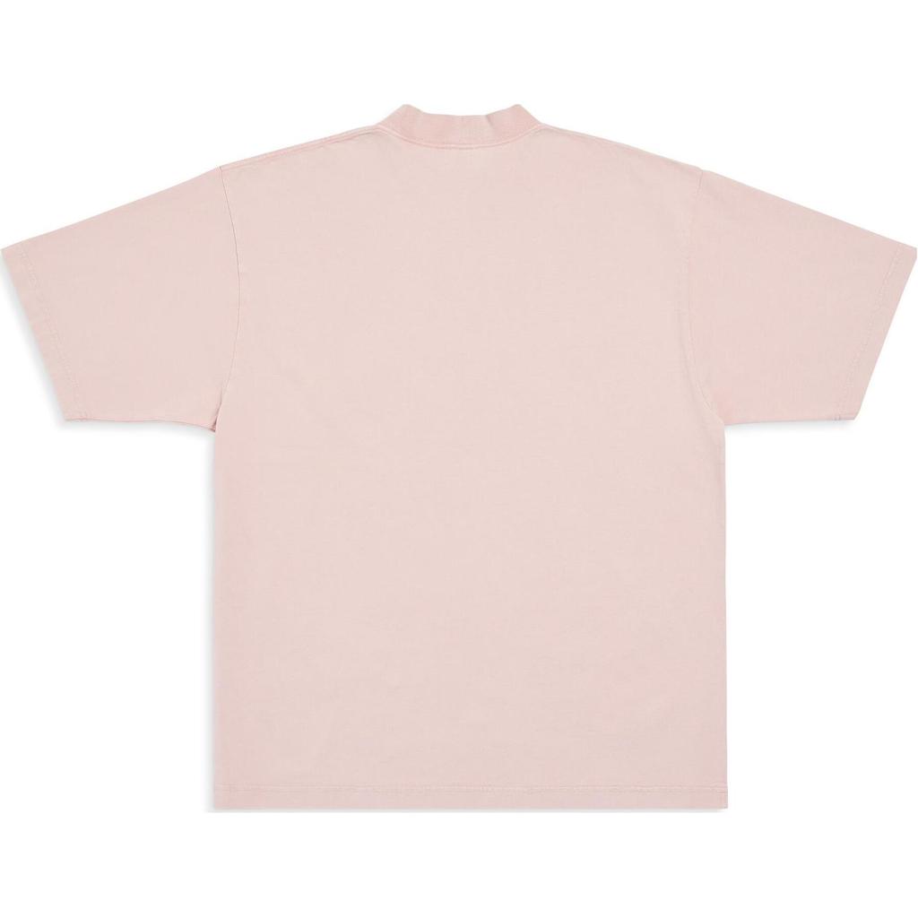 Balenciaga T Shirt Regular Fit Unisex Pink 764235TPVF95708