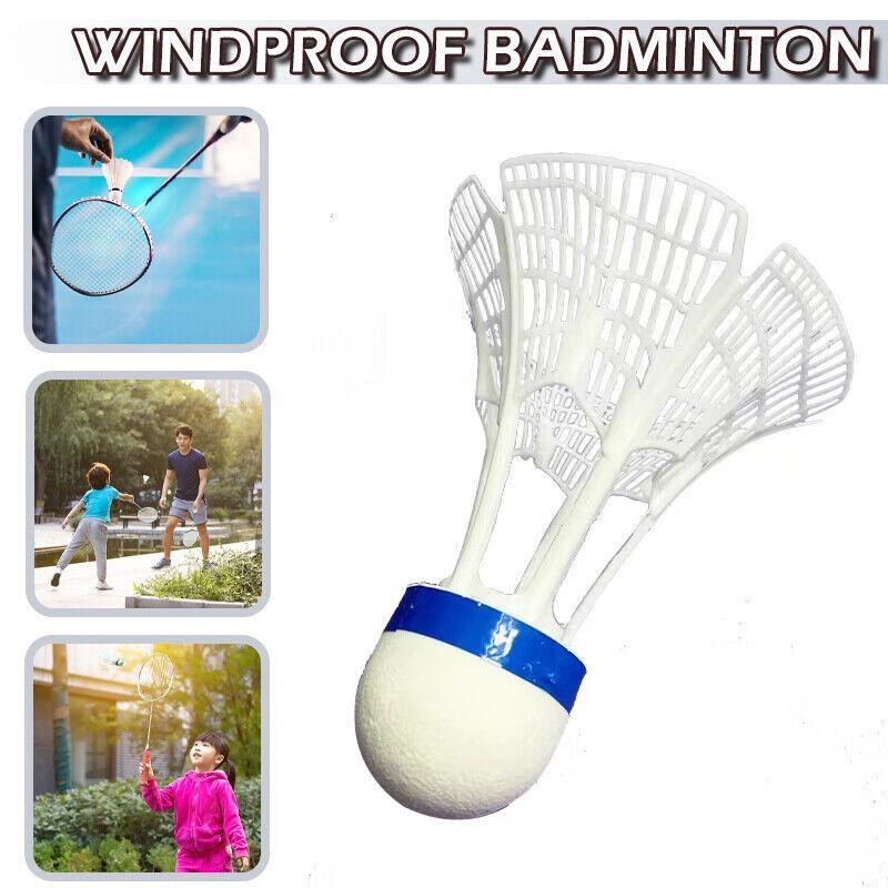 1 pz antivento badminton plastica nylon allenamento professionale super resistente per giocare a palloni da allenamento all'aperto