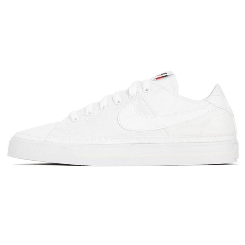 Nike Court Legacy Canvas 'Triple White' Women's  Sneakers  CZ0294-100