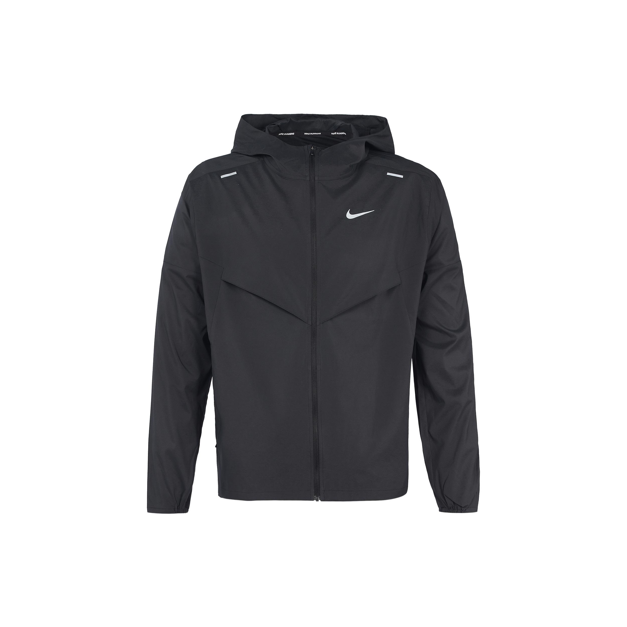 Мужская ветровка Nike Windrunner для бега Черная CZ9071-010 S