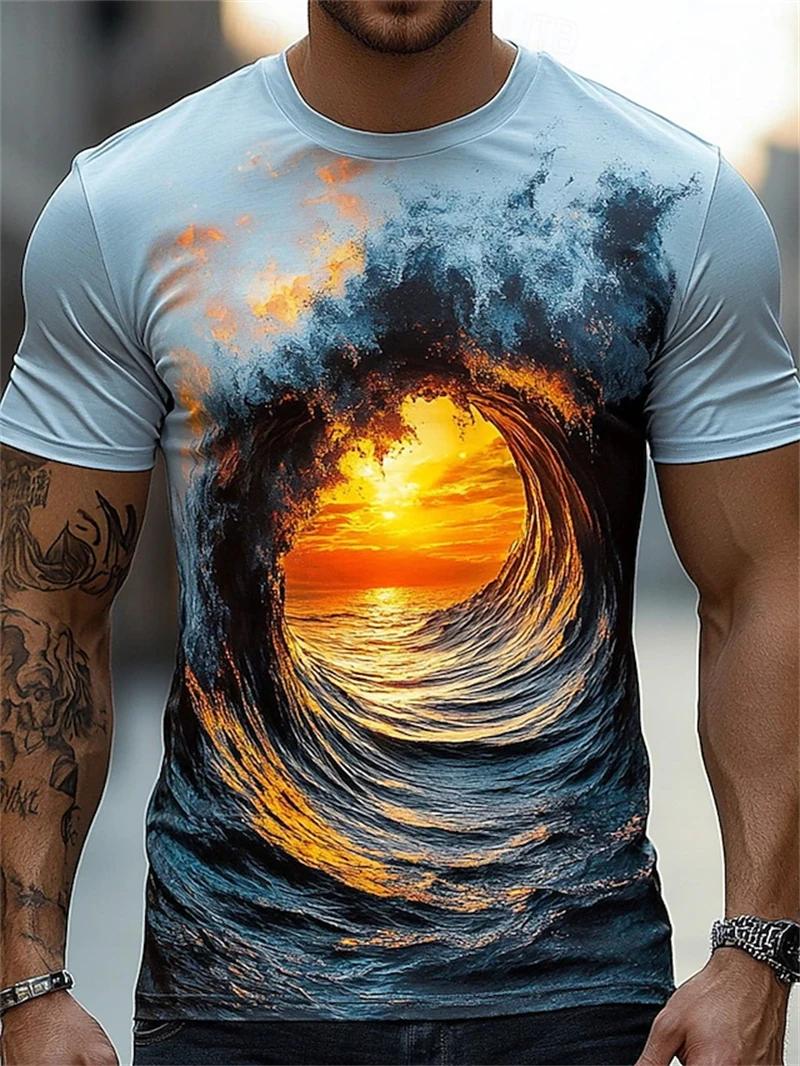 

Funny Optical Illusion Graphic T Shirt For Men 3D Printed Art Abstract T-shirt Y2k Tops Harajuku Fashion Street Unisex Clothing 6XL
