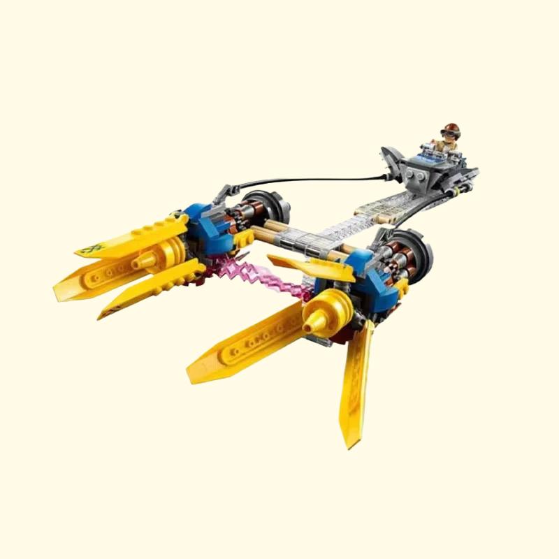 279pcs FIT 75258 Anakin's Podracer Building Blocks Assemble Model Bricks Star Battle Toys For Kid Adult Christmas Birthday Gifts