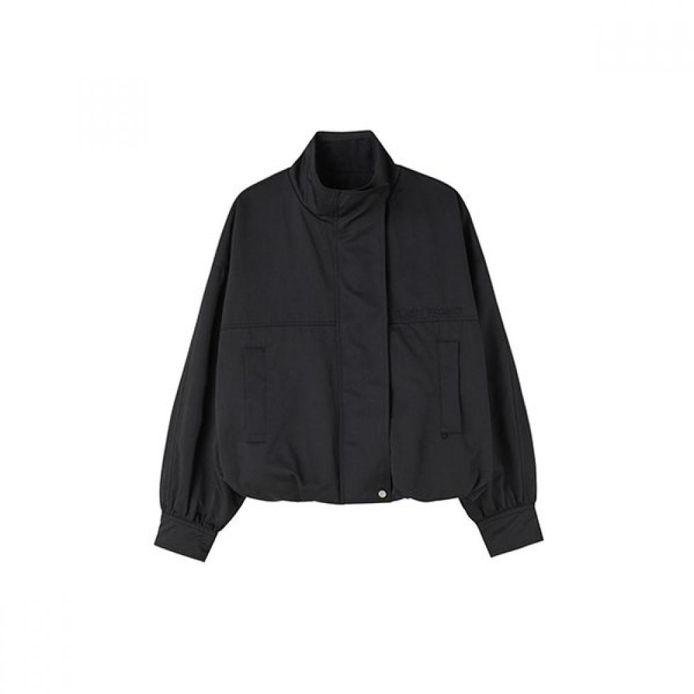 

Lap High Neck Double Collar Jumper Ar1wz223 BK (black)/FF