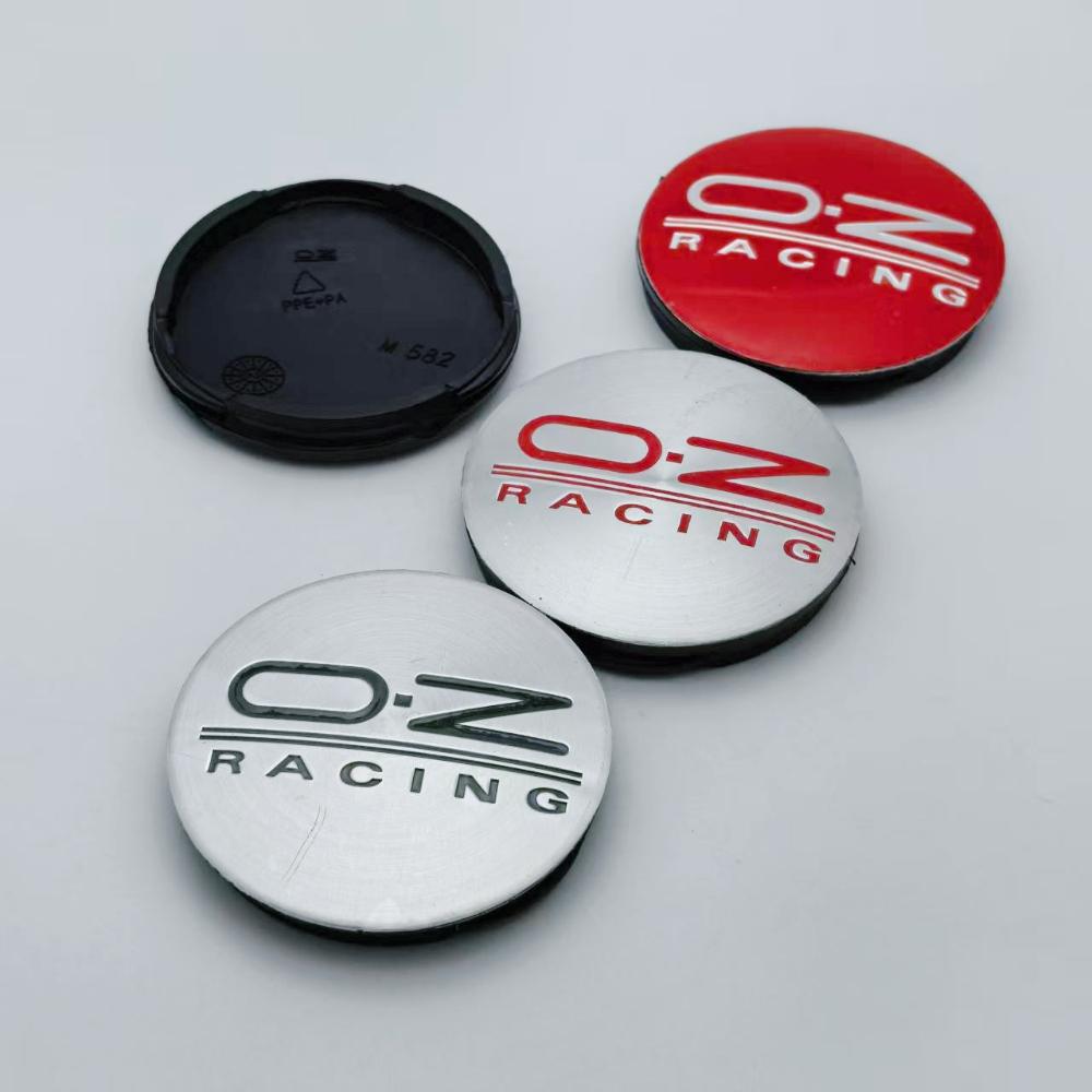 4pcs 55mm OZ O.Z Racing Logo Emblem Badge Car Wheel Center Caps Wheel Hubcaps Rim Hub Dust Cover Fit for OZ M582 JJHVYU6 Car Accessories