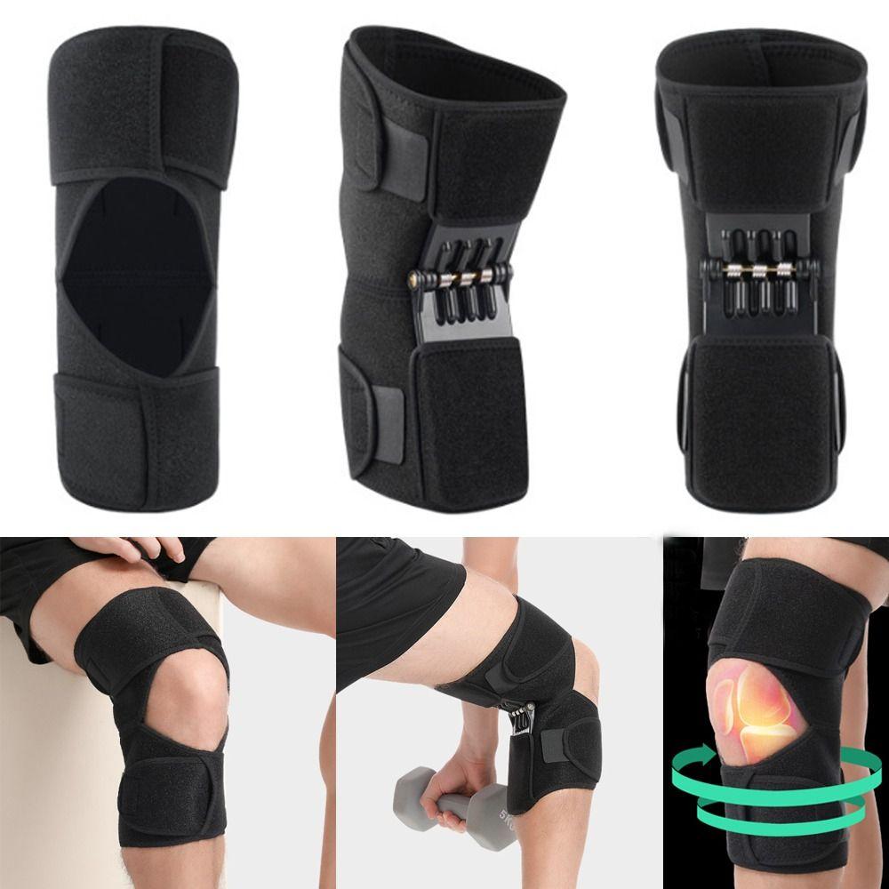 Non-Slip Knee Assistive Device with Powerful Rebound Springs Brace Joint Support