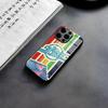 Band The S-strokes Phone Case For IPhone 17 Air 16 E Pro Max 15 14 13 Mini 12 Pro 11 Max Plus Black Glass Cover