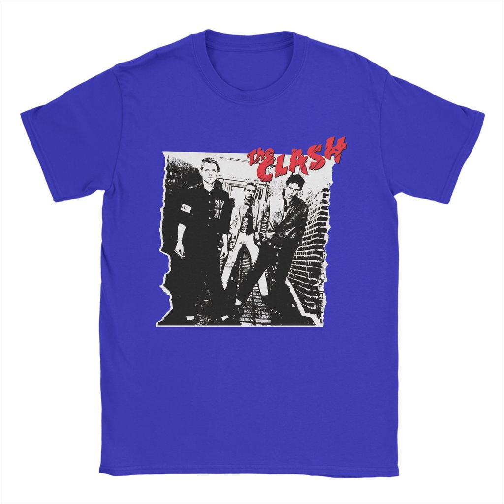 Streetwear TShirt Summer The Clash Self Titled Enhanced Album Clash At Demonhead Hippie TShirts for Unisex Short Sleeve Top Tees