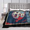 King of Pop Michael Jackson Blankets Flannel  Winter  Multi-function Warm Throw Blanket for Home Travel Bedding Throws