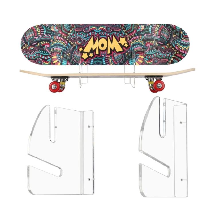 Stojak ścienny na deskorolkę Wieszaki na deskorolki Uchwyt ścienny na deskorolkę Prezenty