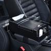 Tissue Box Center Console Armrest Cushion with Cup Holder Arm Rest Heightening Pillow  Driving