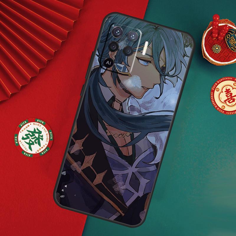 Genshin Impact Kaeya Case For Oppo A6 A5 Pro A15 A18 A38 A58 A78 A98 A54 A74 A94 A17 A57 A80 A60 A40 A16 A76 A96
