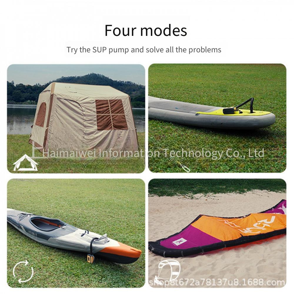 Portable Mini High Pressure Inflation Pump for SUP Paddle Board, Kayak, Surfboard, Assault Boat