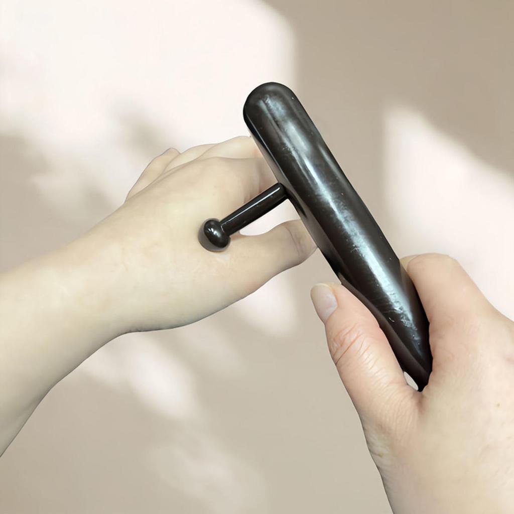 1Pc Trigger Point Massager Tool Boost Metabolism Relaxes Muscles Resin Thumb Saver Massage Tools Deep Tissue Massage Equipment