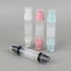 5Ml+5Ml Double Headed Vacuum Press Type Spray/Lotion Bottle Refillable Makeup Cosmetics Cream Gel Moisturizers Liquid Container