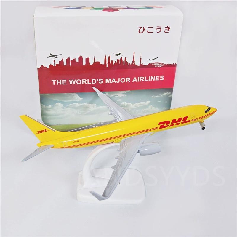 

AIR DHL Airlines 20см B737 Металлический сплав 1/400 Масштаб Самолет Литая модель Самолет Авиация Самолет С шасси Коллекция