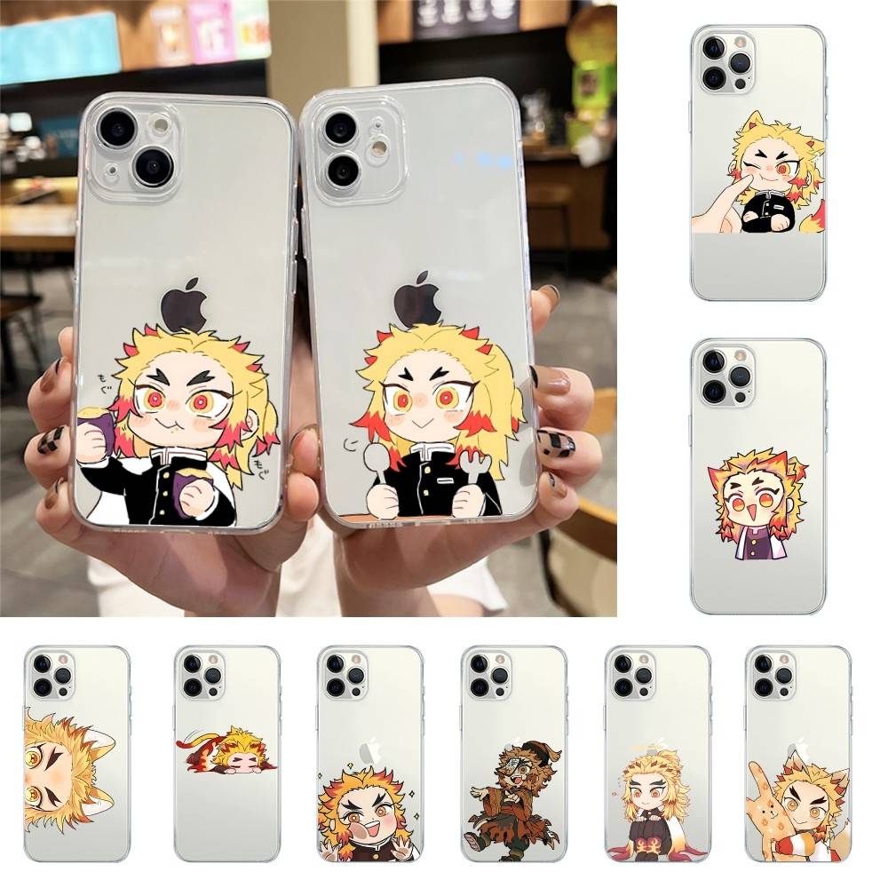 Coque de téléphone K-Kyou-jurous R-Ren-gokus Pour Iphone17 16 15 11 13 14 Pro Max 7 8 Plus X Xr Xs Max Se2020 12mini Transparent Cov
