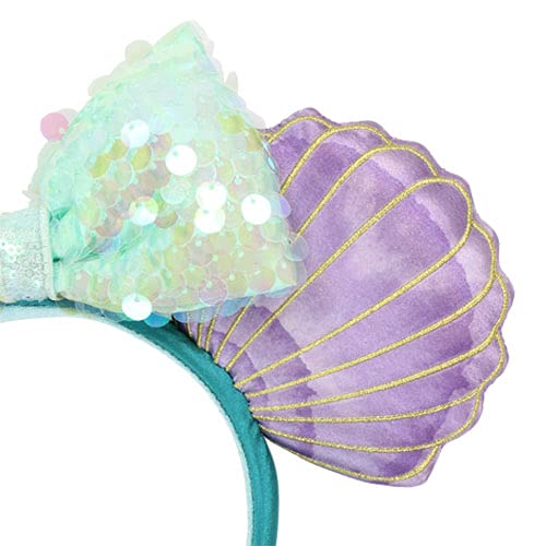 Minnie Mouse Headband [Tokyo Disney Resort Exclusive] Ariel Inspired Little Mermaid Disney Goods Souvenir