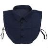 Button Closure Detachable Collar Half Shirt Collar for Girls Sewing Supplies