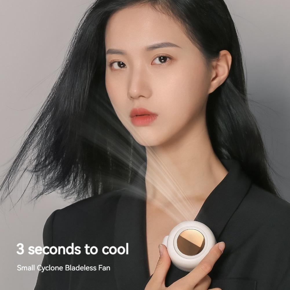 Mini Clip Waist Fan 900mAh Rechargeable Battery Electric Fan Outdoor Camping Personal Body Fan Summer Cooling Air Circulators