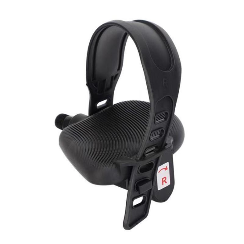 2 Pezzi Pedali Sostitutivi per Cyclette da Interno Sinistro e Destro Set Pedali per Biciclette Fitness da Interno Pedali per Biciclette da Esercizio