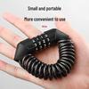 Anti-theft Combination Lock for Mountain Bikes, Helmets, and Motorcycles with Steel Cable