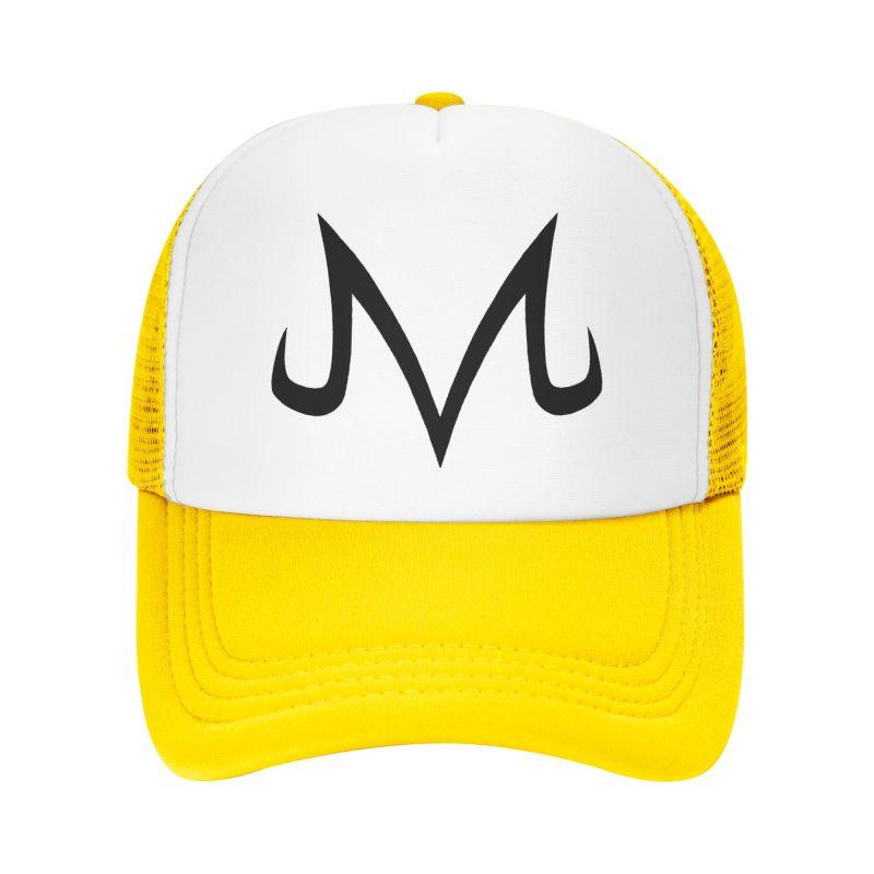 Majin Buu Mesh Baseball Caps Unisex Adjustable Snapback Hat Summer Breathable Casual Sun Visor Hats Trucker Hat