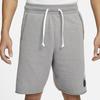 Nike Sport Knit Solid Color Breathable Large Logo Casual Shorts Men Bottoms Gray DM6818-029