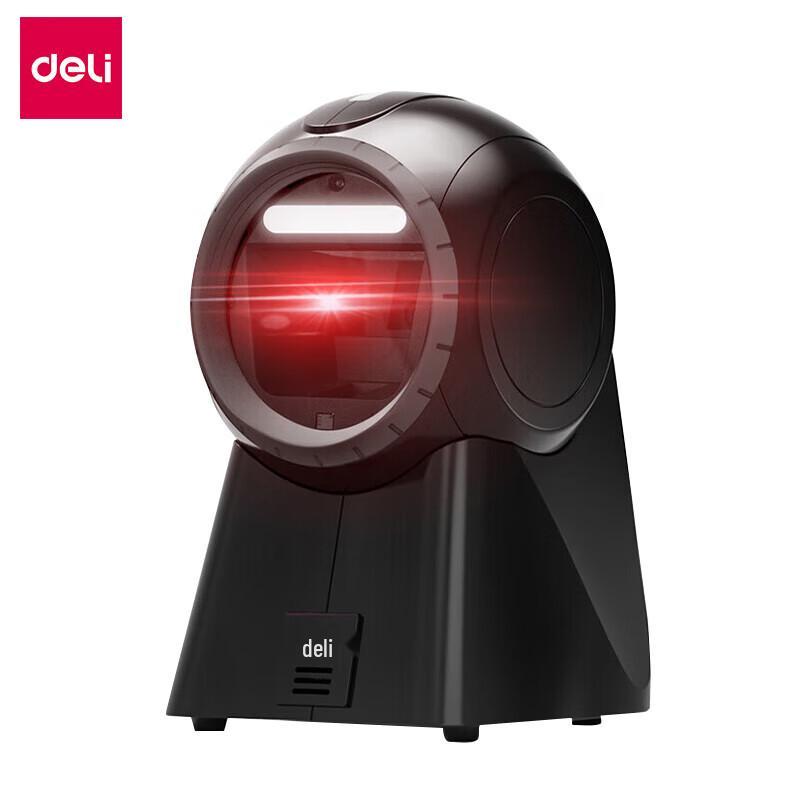 Deli 14965 Wired 2D Image Barcode Scanner