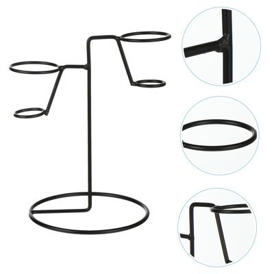 Iron Art Cone Stand Ice Cream Rack Stable Base for Party Wedding Shower Dessert Display Rack Iron Art Cone Holder
