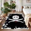 Crystal Velvet Rug Soft Non Slip Indoor Floor Mat Home DecorFriday the 13th Jason Voorhees