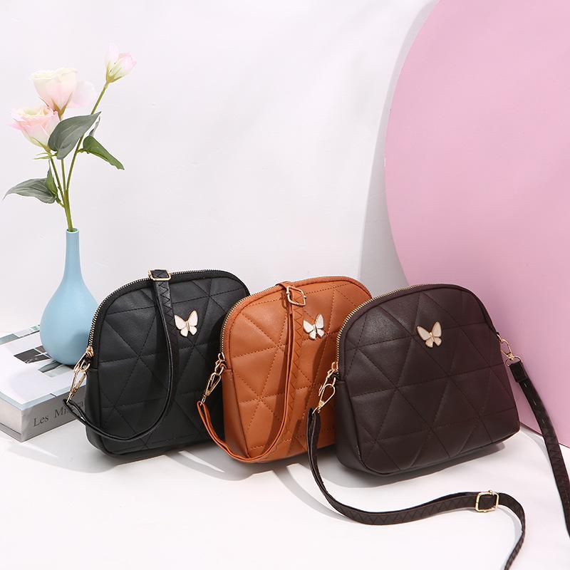 Embroidered Messenger Bag Bag New Small Bag Fashion Versatile Shoulder Bag
