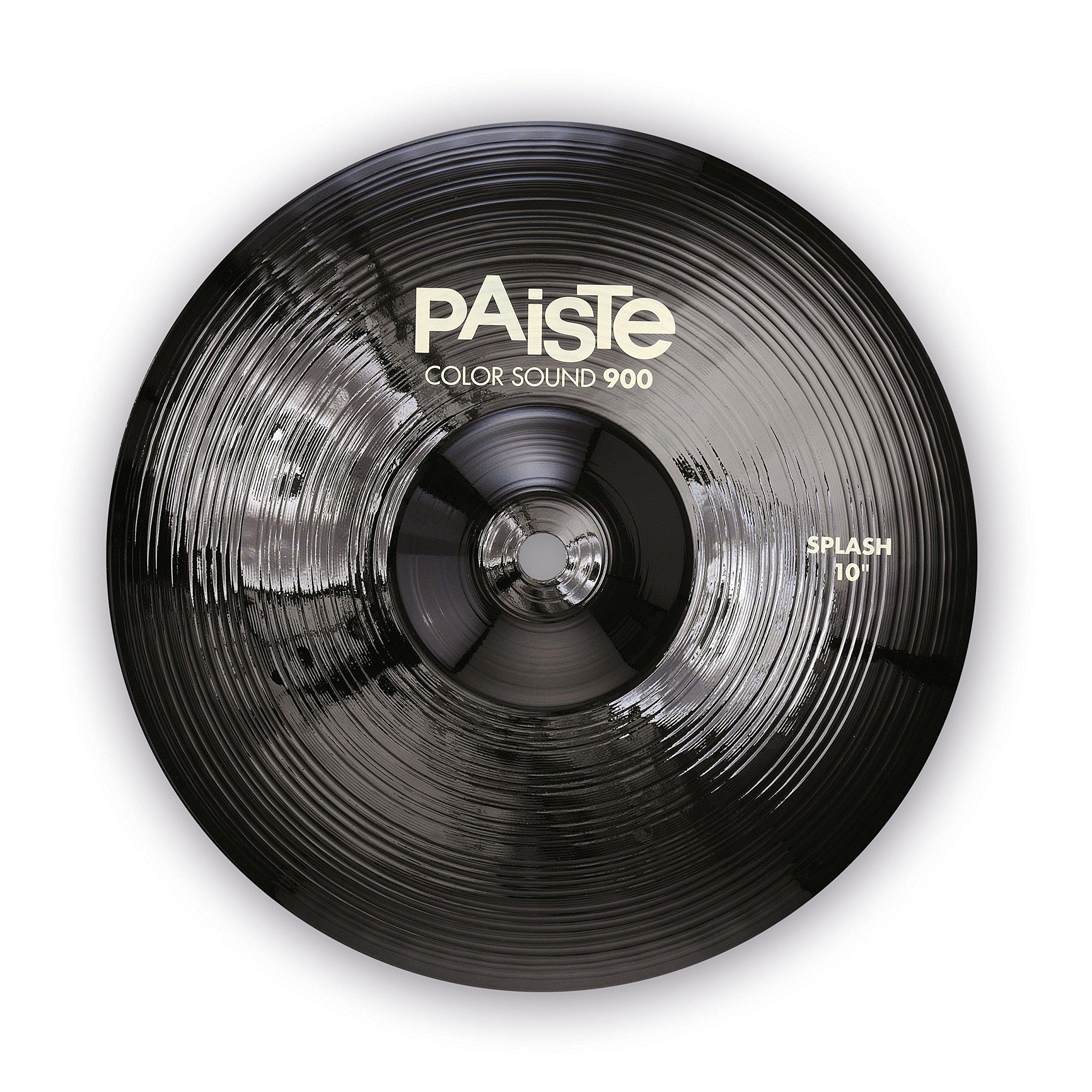 

Paiste 10 дюймов Color Sound 900 Black Splash Cymbal