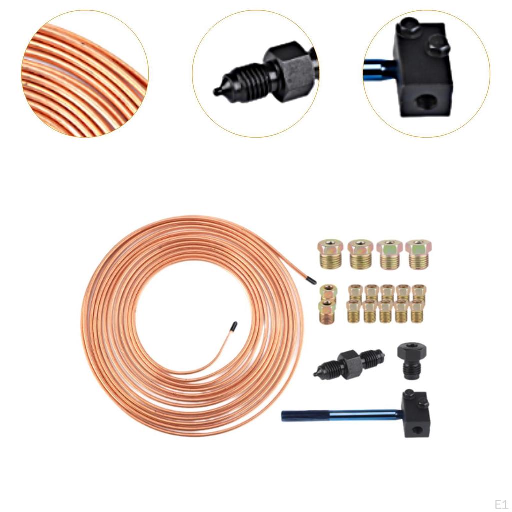 Brake Pipe Hose Kit Fuel Line Coil Premium High Performance Replaces 99025A