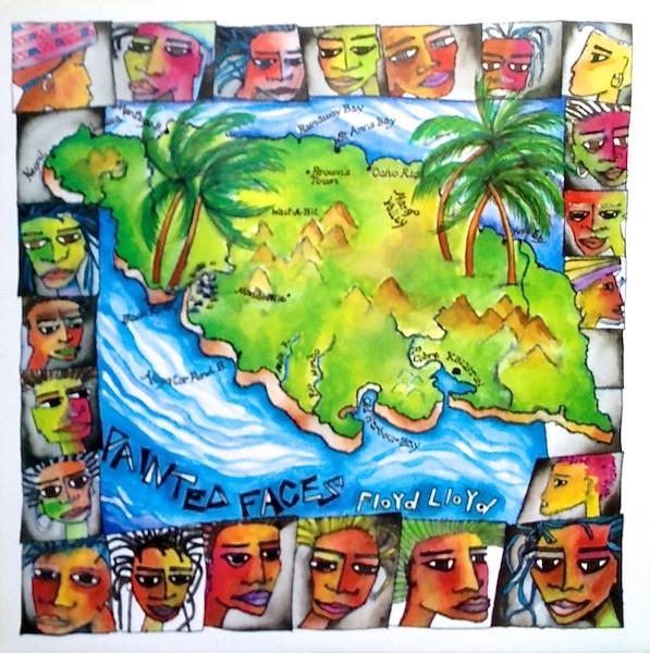 

LP Record FLOYD LLOYD - Painted Faces LALP4 L.A. Records 1990 UK Reggae, Ska & Dub Used