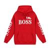 Trendy Kids' Letter Print Hoodie - 'Little Boss' Spring/Autumn Casual Sweatshirt for Boys & Girls