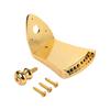 8 String Mandolin Tailpiece Metal Triangular Mandolin Tailpiece with Mounting Hardware Musical Instrument Accessories