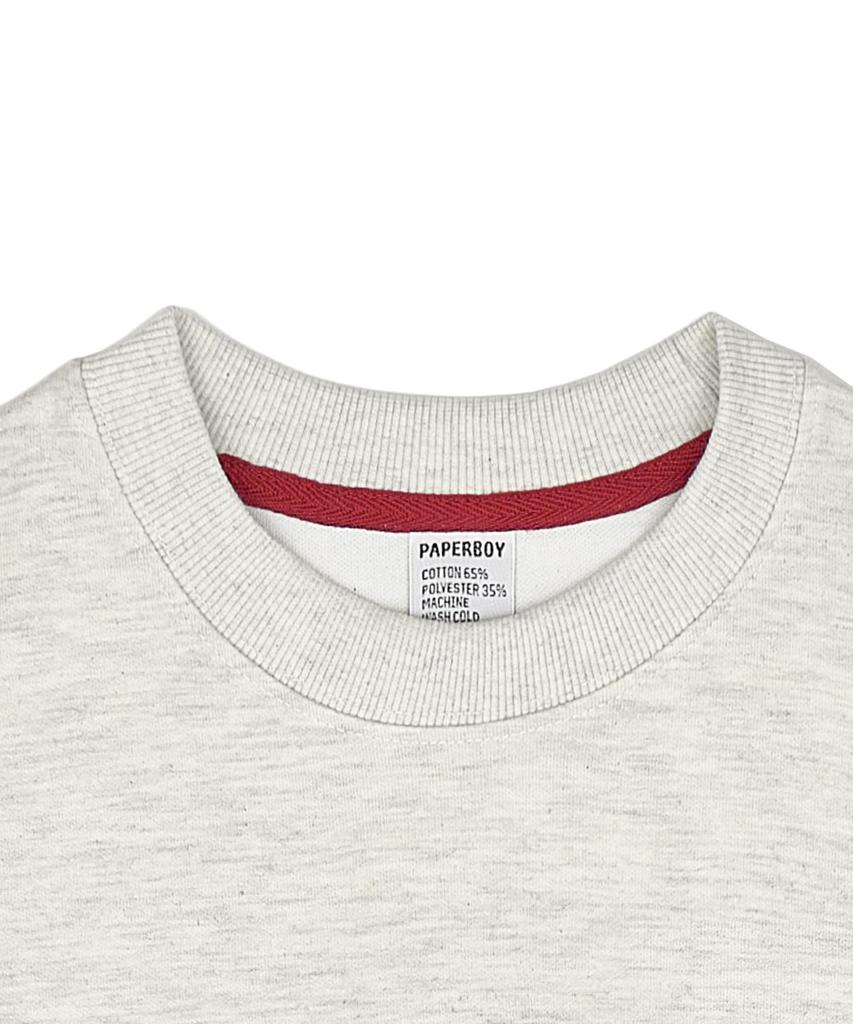 PAPERBOY Nyc Academy Sweatshirt - Oatmeal